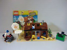 Lego Spongyabob - Rozsdás Rákolló vendéglő 3825 (pici hiány)
