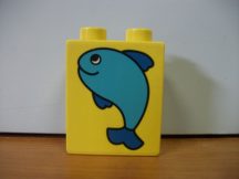Lego Duplo képeskocka - hal 