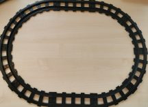   Lego Duplo sín csomag lego duplo vonatpályához (8 kanyar, 2 egyenes) (szürke sínnel kompatibilis)