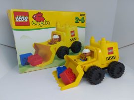 Lego Duplo -  Nagykerekes kotrógép 2807 (dobozzal)