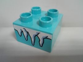Lego Duplo képeskocka - jégcsap, hó