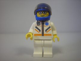 Lego City figura - Doctor 7903 (cty080)
