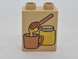 Lego Duplo képeskocka - méz