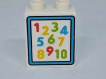 Lego Duplo képeskocka - Számok