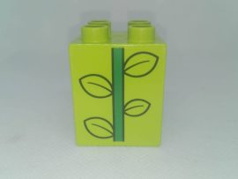 Lego Duplo Képeskocka - Virág szár 