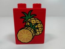 Lego Duplo képeskocka - ananász (karcos)