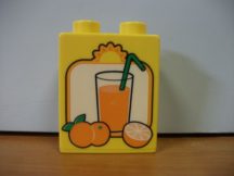 Lego Duplo képeskocka - üdítő (karcos)