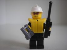 Lego Town City figura - Tűzoltó (cty085)