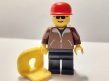 Lego Town figura - Jacket Brown (jbr013)