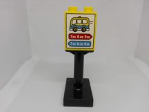 Lego Duplo Képeskocka - Busz Tábla 