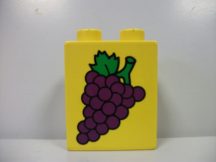 Lego Duplo képeskocka - szőlő (karcos)