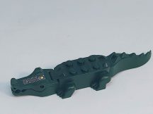Lego Krokodil s. zöld ( 6026c01pb01) (matricás fejű)
