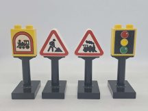 Lego Duplo Képeskocka csomag - Közlekedési táblák
