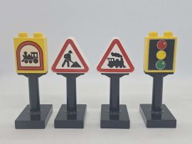 Lego Duplo Képeskocka csomag - Közlekedési táblák