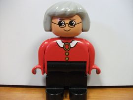 Lego Duplo ember - nagymama 