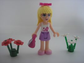 Lego Friends Minifigura - Stephanie + kiegészítők (frnd143)