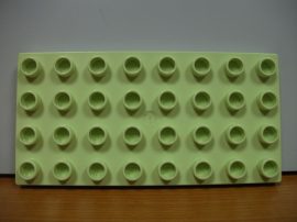 Lego Duplo Alaplap 4*8 (zöldes) 
