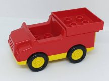 Lego Duplo Autó (piros) ládával