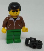 Lego Town figura - Jacket Brown (twn013) 