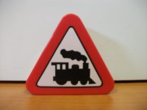 Lego Duplo képeskocka - mozdony  (karcos)