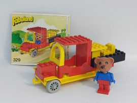 Lego Fabuland - Bernard medve és a teherautója 329 katalógussal