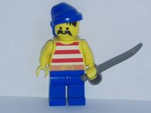 Lego Pirates figura - Piros Kalóz (pi040)