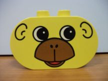 Lego Duplo képeskocka - majom 