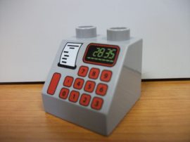 Lego Duplo képeskocka - pénztárgép 