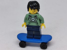 Lego Minifigura - Deszkás (col006)