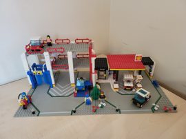 Lego Town - Metro Park & Service Tower 6394 (katalógussal) D.