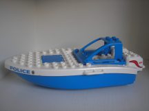 Lego Duplo rendőrségi hajó 4861 készletből motorcsónak