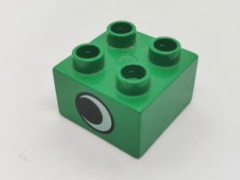 Lego Duplo képeskocka - szem (karcos)