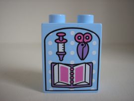 Lego Duplo képeskocka - Dr Plüssi