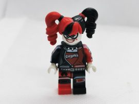 Lego Super Heroes Batman figura - Harley Quinn - Pigtails (sh306) (görkori nélkül) 
