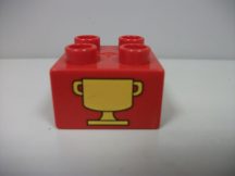 Lego Duplo képeskocka - kupa (karcos)