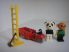 Lego Fabuland - Perry Panda & Chester Chimp 3628 (katalógussal)