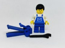 Lego Town figura - Munkás Szerelő Autószerelő (trn025)