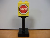 Lego Duplo képeskocka + talp (stop)
