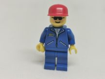 Lego Town figura - Munkás, Férfi (jbl001)
