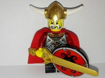 Lego Viking Figura - Viking Király (vik011) 