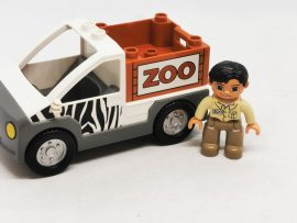 Lego Duplo zoo autó figurával