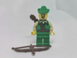 Lego Minifigura - Erdész (col014) (fejdísze hiányzik)