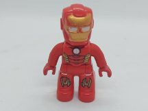   Lego duplo ember - Vasember (Iron Man) (karcos, kopott, rágott) Pókemberrel való harcba megsérült :)