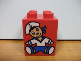 Lego Duplo képeskocka - gyerek (pici karc)