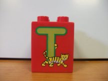 Lego Duplo képeskocka - betű