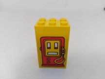 Lego Fabuland - tankoló matricás 2x3x4 db-os elem