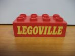 Lego Duplo képeskocka - legoville (karcos)