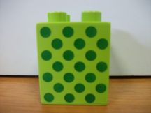 Lego Duplo képeskocka - pöttyök (karcos)