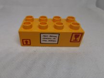 Lego Duplo képeskocka - csomag (narancsos)