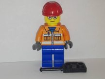 Lego City figura - Építőipari munkás (cty110)